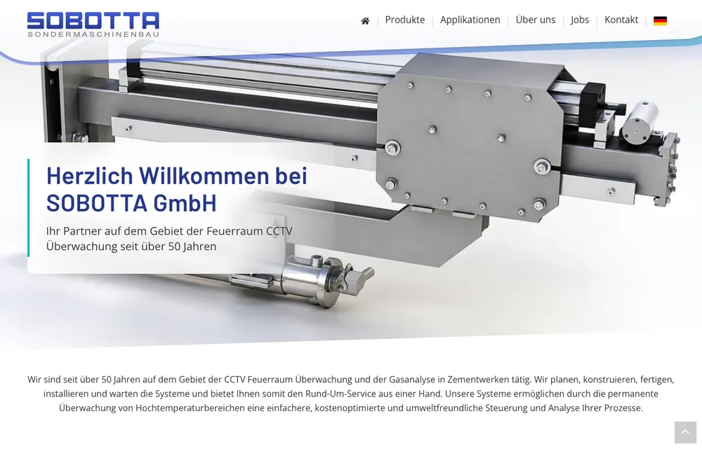 Screenshot der Website Sobotta (sobotta.de)